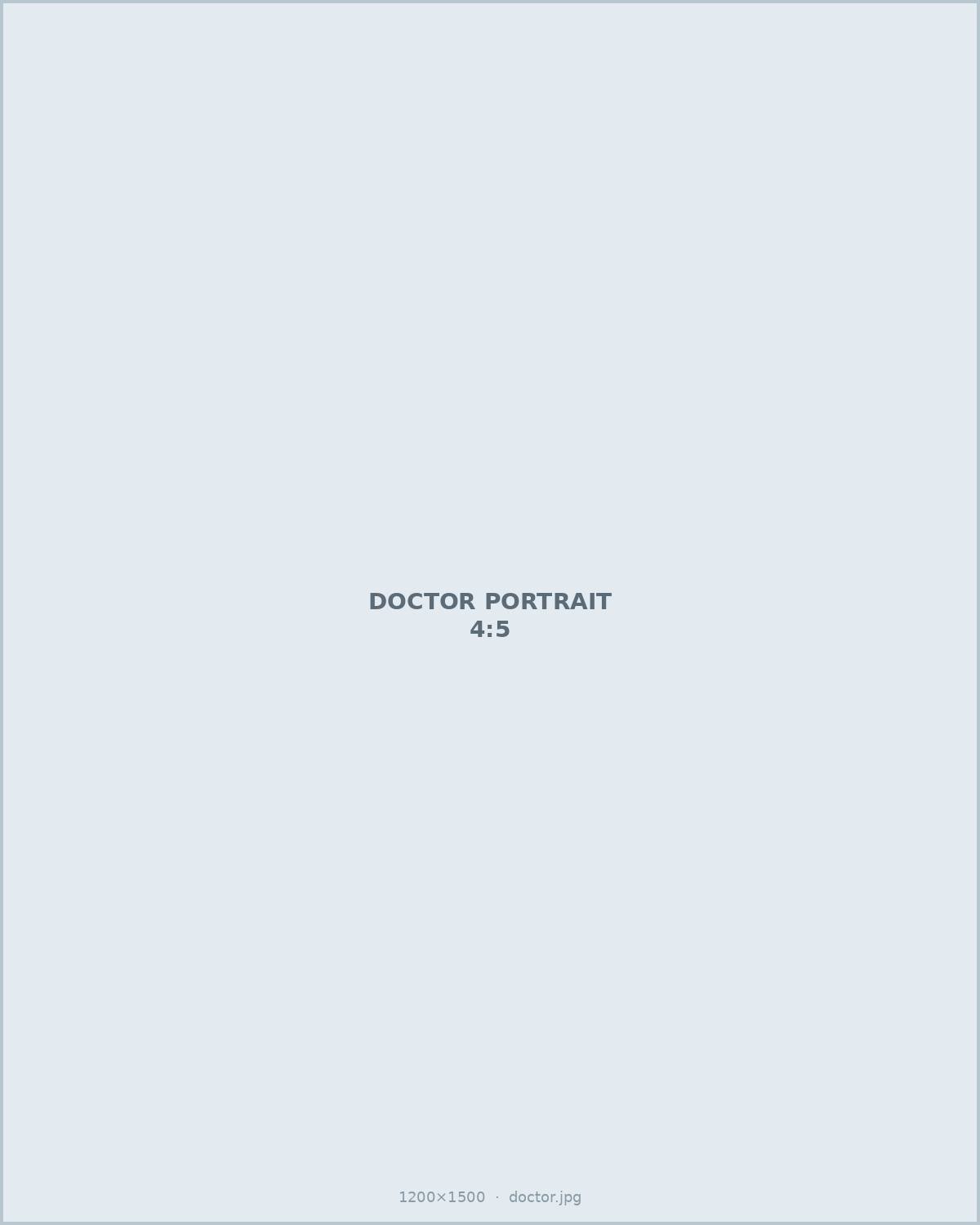Doctor portrait